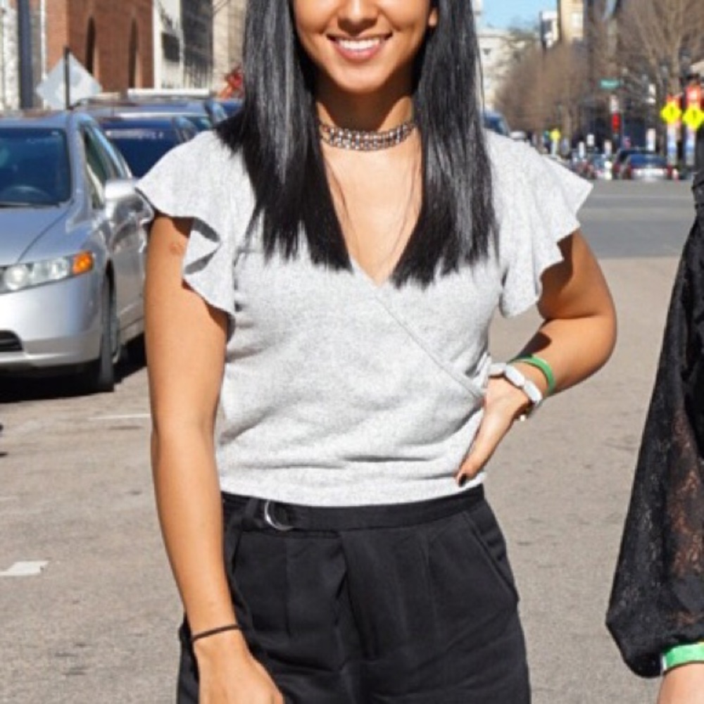 Ruffle Crop Top